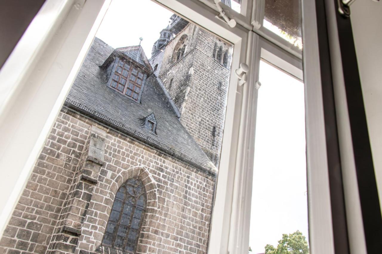 Das Fachwerkhaeuschen Am Kornmarkt - Herzlich & Charmant Quedlinburg Exterior foto